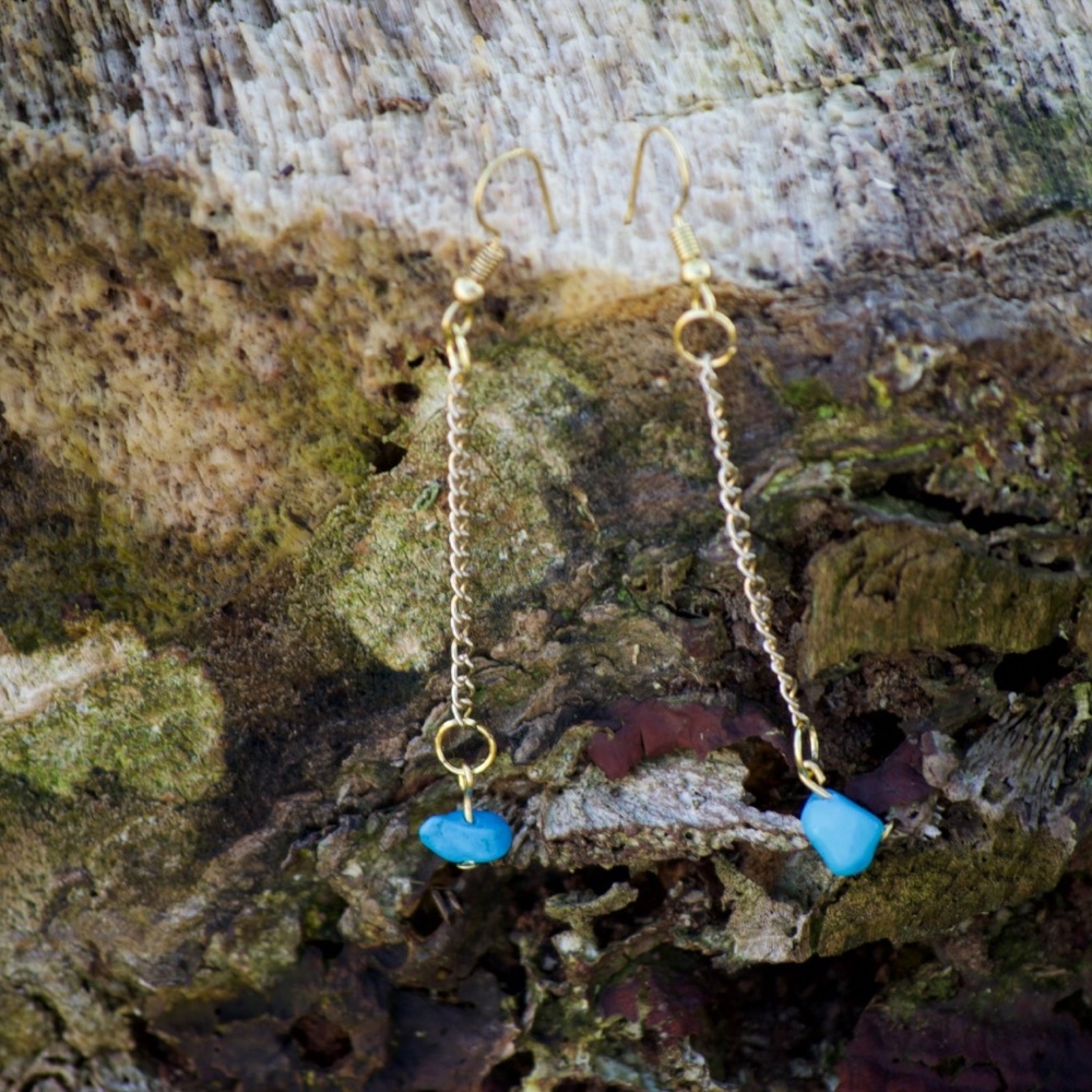 TRANQUIL CHAIN DANGLE Earrings